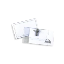 Снимка на Foska Бадж, с игла и щипка, хоризонтален, 90 x 57 mm