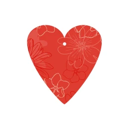 Снимка на Gespaensterwald Етикет за подарък Сърце