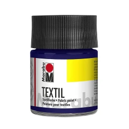 Снимка на Marabu Боя за текстил, тъмносиня, 50 ml, 053