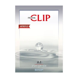 Снимка на Рамка, A4, с клип и антирефлексно стъкло