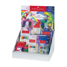 Снимка на Faber-Castell Дисплей, с микс продукти на тема еднорог и динозавър