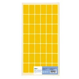 Снимка на Office 1 Самозалепващи се етикети за цени, 17 x 30 mm, оранжеви, 420 броя