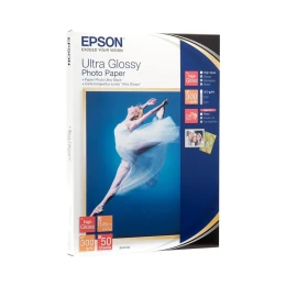 Снимка на Epson Фото хартия Ultra Glossy S041944, 300 g/m2, 13 х 18 cm, 50 листа