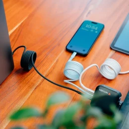 Снимка на Кабел Verbatim Sync & Charge, магнитен, USB Type-C към USB Type-C, 60 W, 120 cm, син