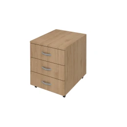 Снимка на Контейнер за бюро K3, с 3 чекмеджета, 41 x 51 x 51 cm, ПДЧ