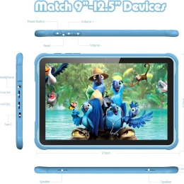 Снимка на Таблет Pritom K10, 10'', Quad Core, 64 GB, 4 GB RAM, Android, 13, IPS, 7731E Quad Core, задна камера 8 MP, предна камера 2 MP, син