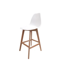 Снимка на Бар стол RFG Vassy, бял, 2 броя