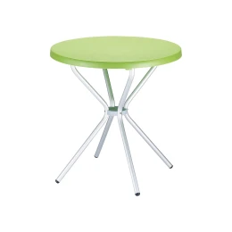 Снимка на Градинска маса RFG Step, квадратна, пластмасова, светлозелена