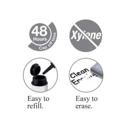 Снимка на Faber-Castell Борд маркер за бяла дъска W20, черен