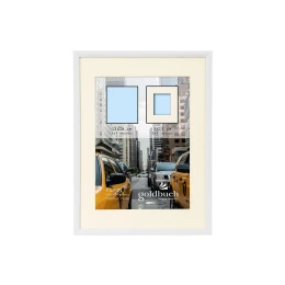 Снимка на Goldbuch Рамка за снимка, пластмасова, 13 х 18 cm, бяла