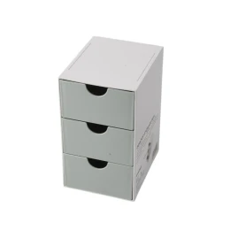 Снимка на Sworld Органайзер за бюро, с 3 чекмеджета, зелен