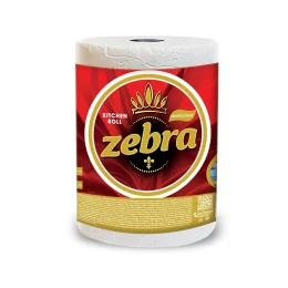 Снимка на Кухненска ролка Zebra Professional, двупластова, 250 къса