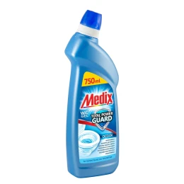 Снимка на Препарат за почистване на тоалетна Medix Total Power Guard, океан, 750 ml, син