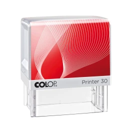 Снимка на Colop Печат Printer 30, правоъгълен, 18 x 47 mm, червен