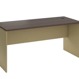 Снимка на Бюро RFG Lisabon RB104V, 1600 x 700 x 740 mm, тъмен дъб и сиво