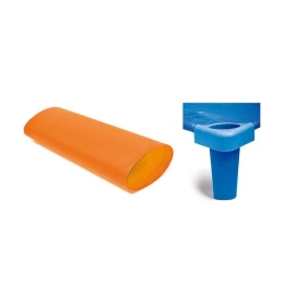 Снимка на Nowa Szkola Крачета за стифиращо се легло, оранжеви, 4 броя