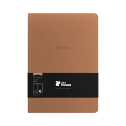 Снимка на Art Pioneer Тетрадка Velvet Executive, A5, шита, 64 листа, бежова