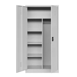 Снимка на Шкаф RFG, за препарати, метален, 900 х 500 х 1820 mm, сив