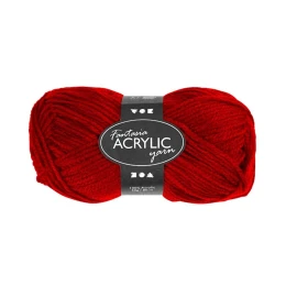 Снимка на Creativ Company Прежда, 50 g, червена