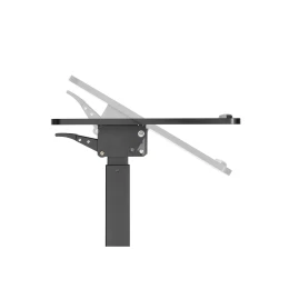 Снимка на Маса RFG Active, с регулируема височина, 600 х 520 х 758-1128 mm, правоъгълен плот, черна