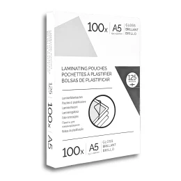 Снимка на Fellowes Фолио за ламиниране, A5, 125 микрона, 100 броя