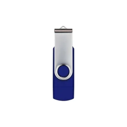 Снимка на Office 1 USB флаш памет Swivel, USB 3.0, 16 GB, Type-C OTG, синя