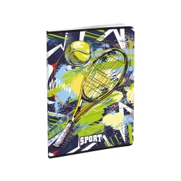 Снимка на Тетрадка, A5, бели листове, офсетова хартия, 60 листа, дизайни за момче