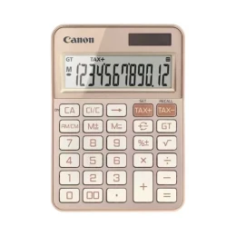 Снимка на Настолен калкулатор Canon KS-125KB, 12-разряден, розово злато