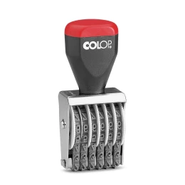 Снимка на Colop Номератор 04006, с 6 цифри, 4 mm, ръчен, черен