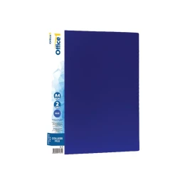 Снимка на Office 1 Папка колиджфайл, 2 ринга, синя