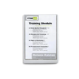 Снимка на Durable Табела за врата Click Sign, A4, вертикална, графит