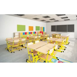 Снимка на Nowa Szkola Табло, корково, 150 x 100 cm, зелено