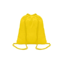 Снимка на More Than Gifts Чанта за спорт Colored, тип мешка, памук, жълта