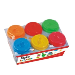 Снимка на Foska Тесто за моделиране, 60 g, 6 цвята