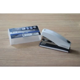 Снимка на Оffice 1 Телбод Elegant, 24/6 и 26/6, за 30 листа, бялo-сив