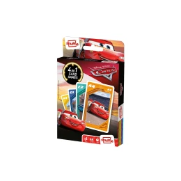 Снимка на Cartamundi Карти за игра Cars, 4 в 1