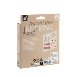 Снимка на Moxy Направи си ключодържател от макраме, 2 броя