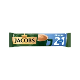 Снимка на Jacobs 2in1 Разтворимо кафе Original, в пакетче, 14 g, 20 броя