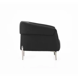 Снимка на Фотьойл RFG Megan, с подлакътник, текстил, 890 х 820 х 740 mm, черен