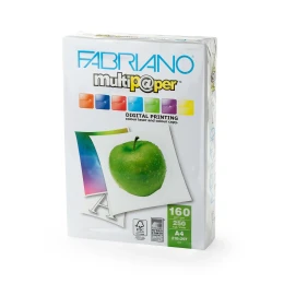 Снимка на Fabriano Копирен картон Multipaper, A4, 160 g/m2, гланц, 250 листа
