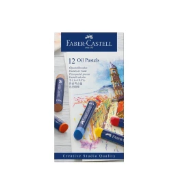 Снимка на Faber-Castell Маслени пастели Goldfaber, 12 цвята