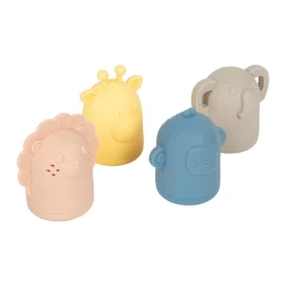 Снимка на Small Foot Комплект играчки за баня, силиконови, 4 броя