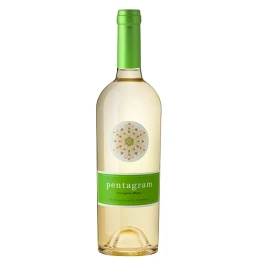 Снимка на Black Sea Gold Вино Пентаграм, совиньон блан, 750 ml