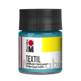 Снимка на Marabu Боя за текстил, карибскосиня, 50 ml, 091