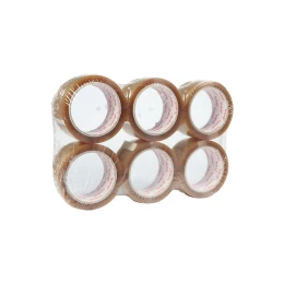 Снимка на Office 1 Тиксо, солвент, 48 mm x 66 m, дебелина 50 микрона, безцветно, 6 броя