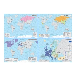 Снимка на Карта Икономически и военни организации: Варшавски договор