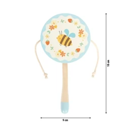 Снимка на Small Foot Дрънкалка - Барабанче Tiny Friends