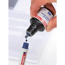 Снимка на Edding Мастило за маркер за бяла дъска BT30, 30 ml, синьо