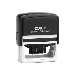 Снимка на Colop Датник PR 60, с клише, 76 х 37 mm, син