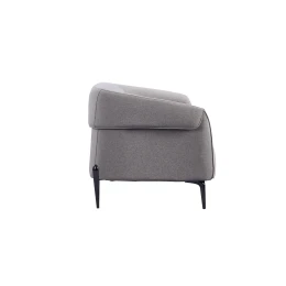 Снимка на Диван RFG Megan, двуместен, текстил, метална основа, сив